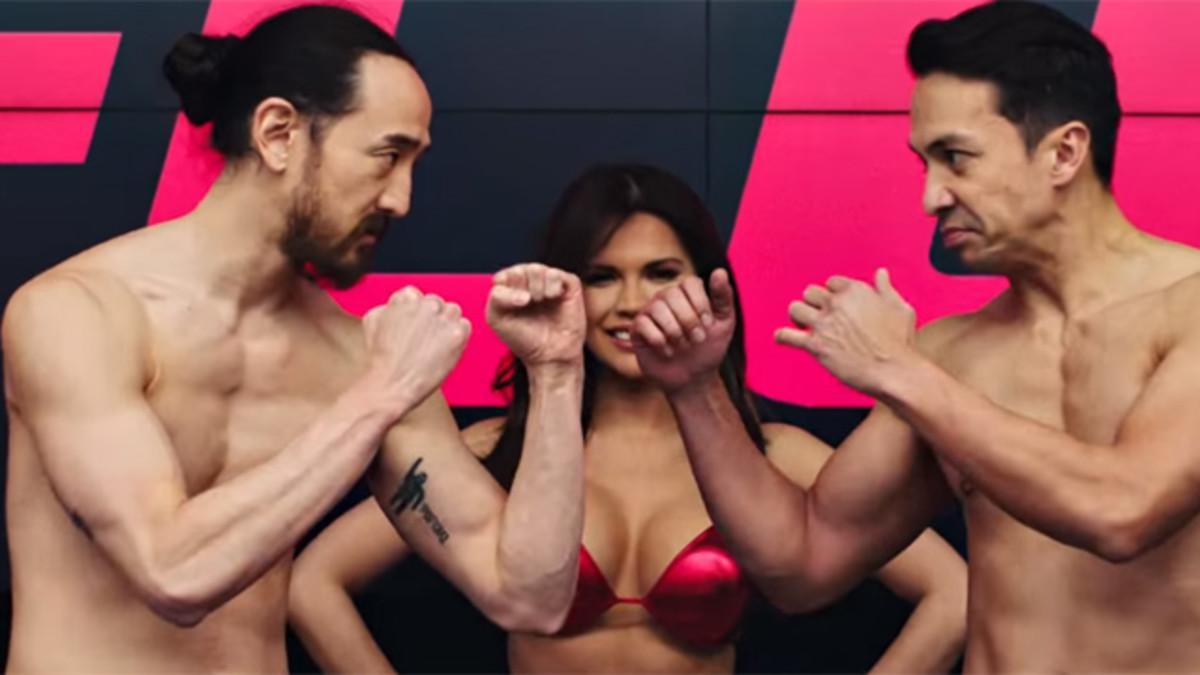 Aoki basa su nuevo clip en la UFC