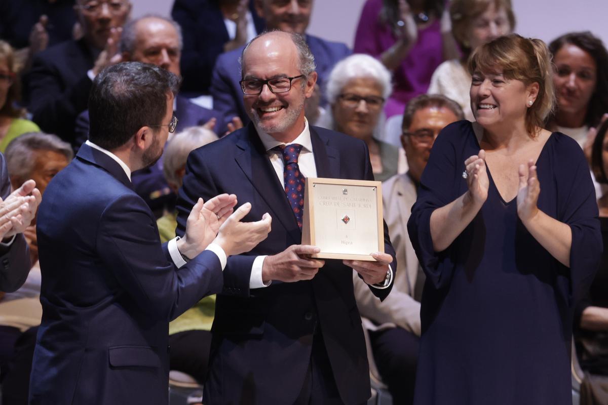 Els Estopa, premiats amb la Creu de Sant Jordi 2022.