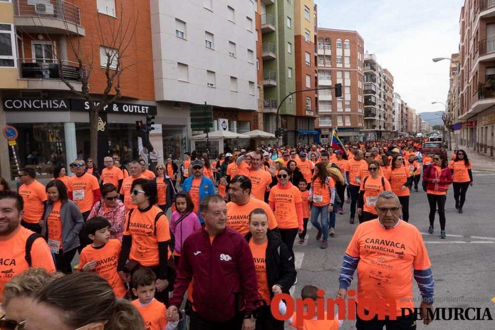 Marcha Delwende en Caravaca