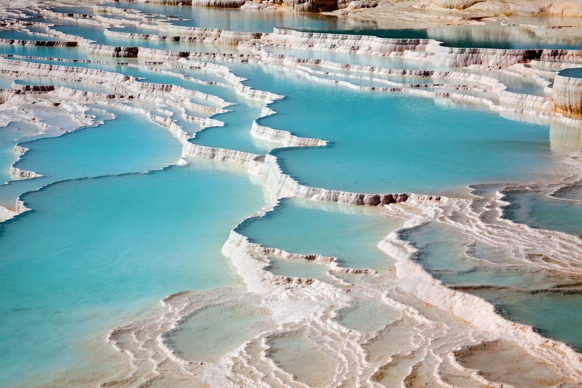 Cascadas blancas de Pamukkale, imprescindible