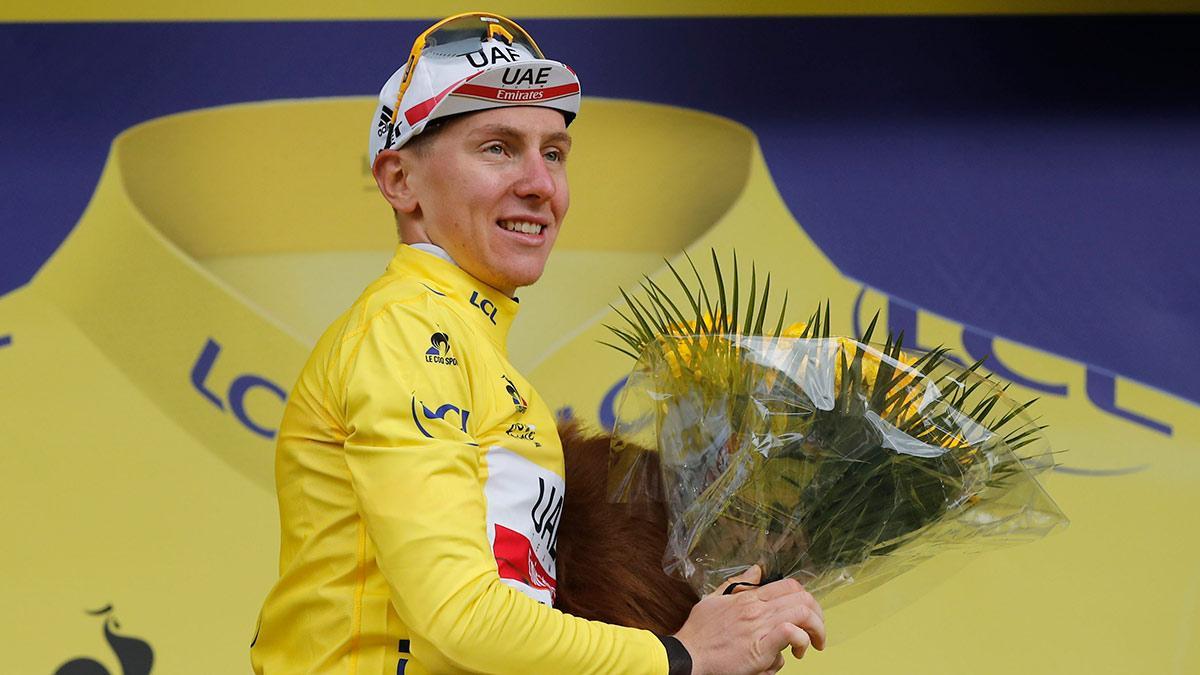 Pogacar, más líder del Tour