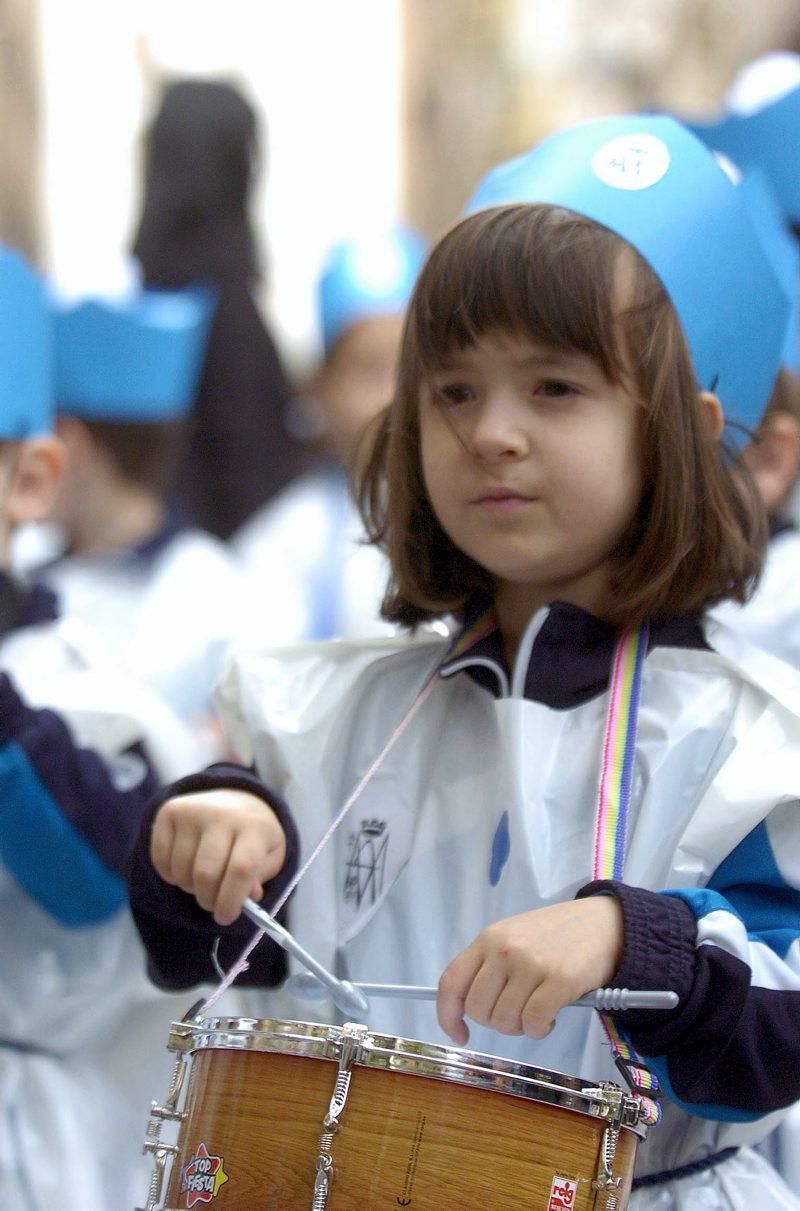 Procesión infantil del colegio Escolapios