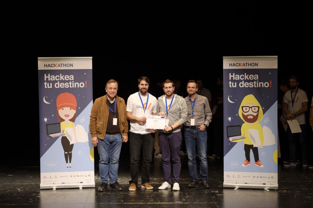 Entrega de premios del Hackathon de Torrevieja