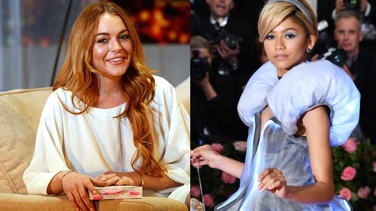 Lindsay Lohan acusa a Zendaya de copiar el vestido de la gala Met de Claire Danes