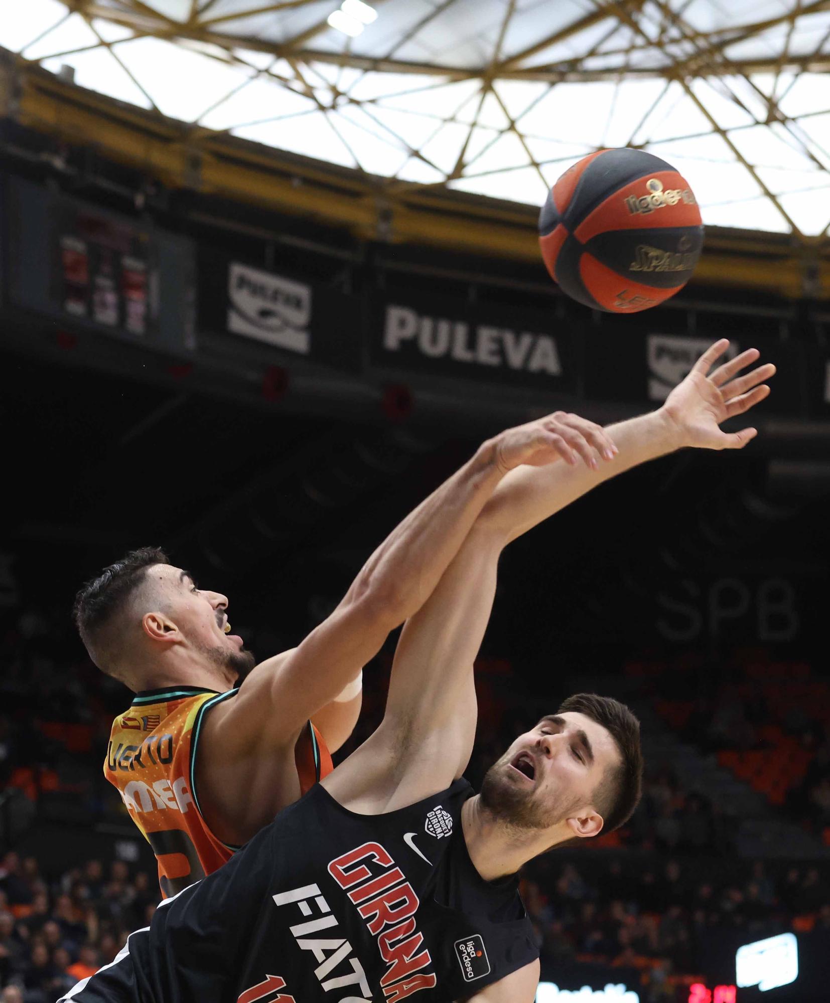 Las mejores imágenes del Valencia Basket - Girona Basketball