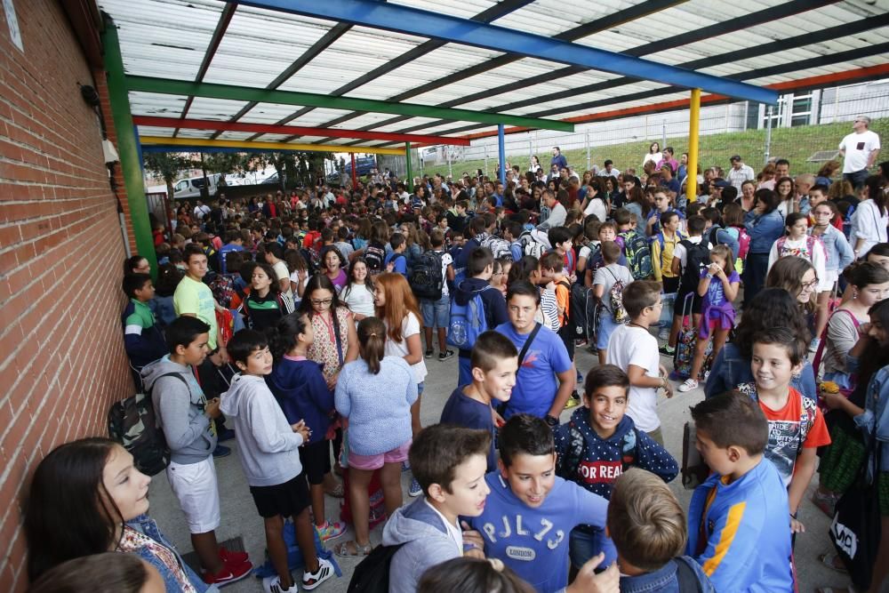 Los asturianos más jóvenes vuelven al cole