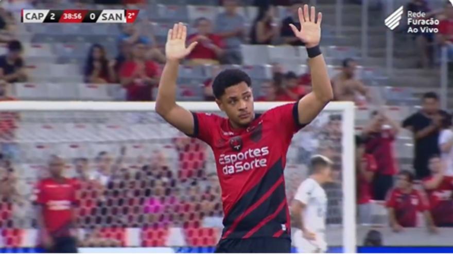 ¡Emocionante! Así se despidió Vitor Roque del Athletico Paranaense antes de venir a Barcelona