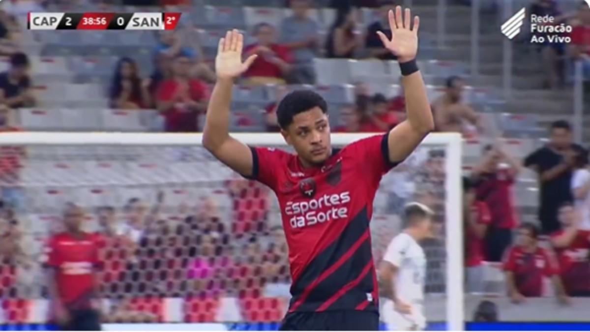 ¡Emocionante! Así se despidió Vitor Roque del Athletico Paranaense antes de venir a Barcelona