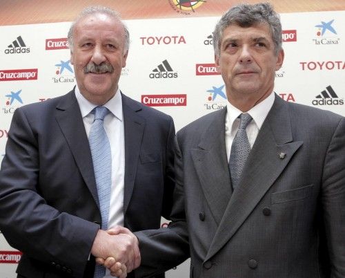 Cinco años de Vicente del Bosque en la selección española.