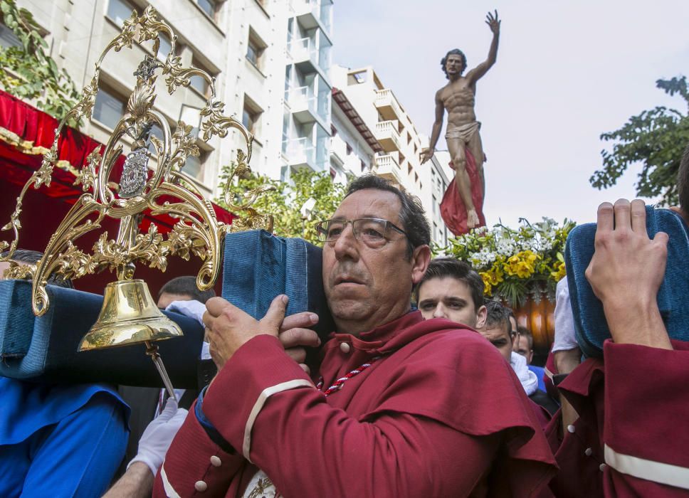 La Semana Santa alicantina concluye entre aleluyas.