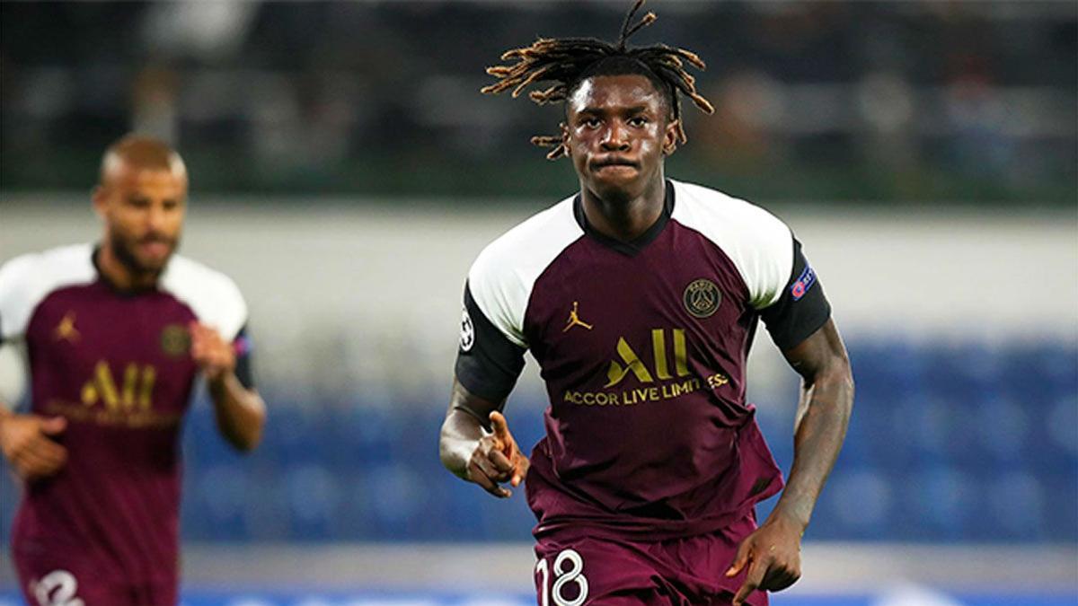 Un doblete de Moise Kean da la victoria al PSG