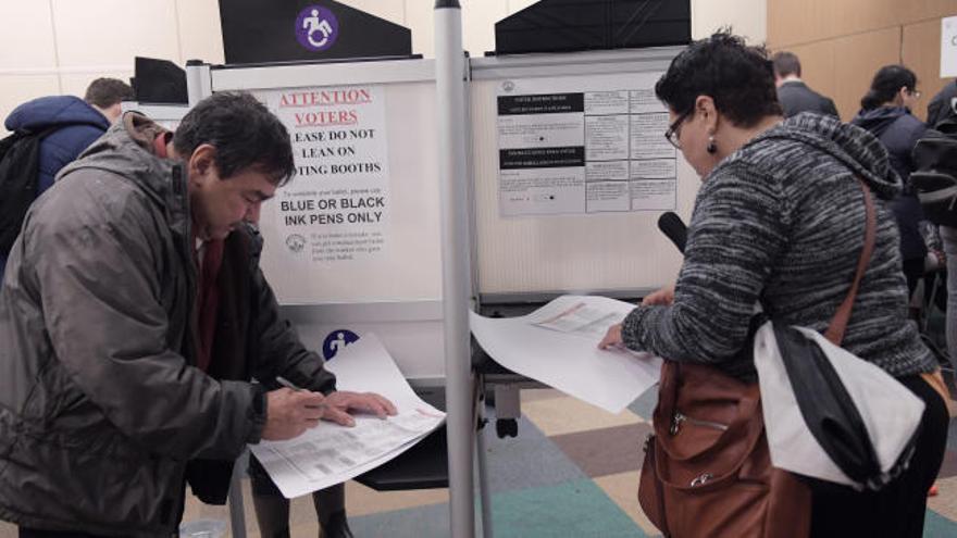 Votación masiva en Estados Unidos