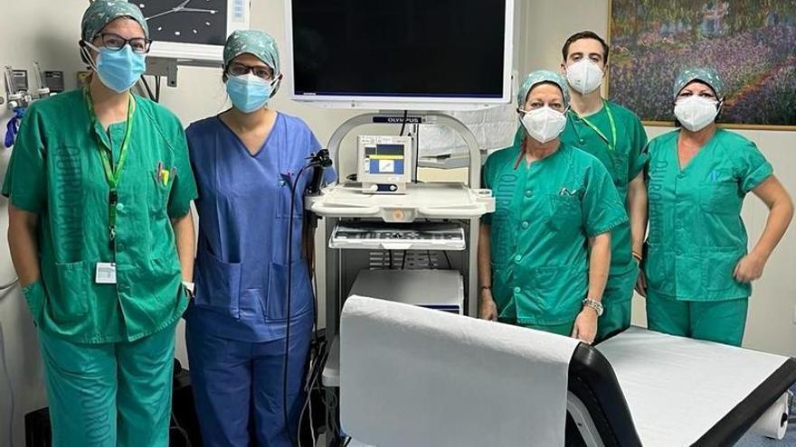 Más de 180 pacientes de Neumología del Clínico se han beneficiado del nuevo equipo de Ecobroncoscopias