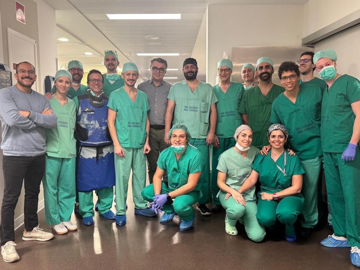 Equipo que participó en la intervención