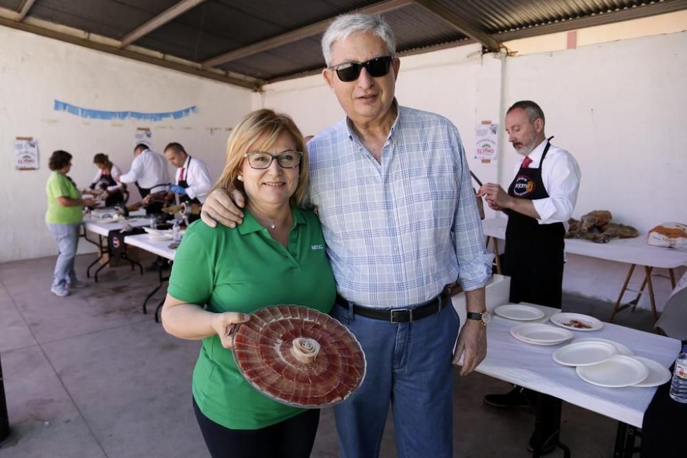 III Encuentro de Cortadores de Jamón de la AECC de Zarandona