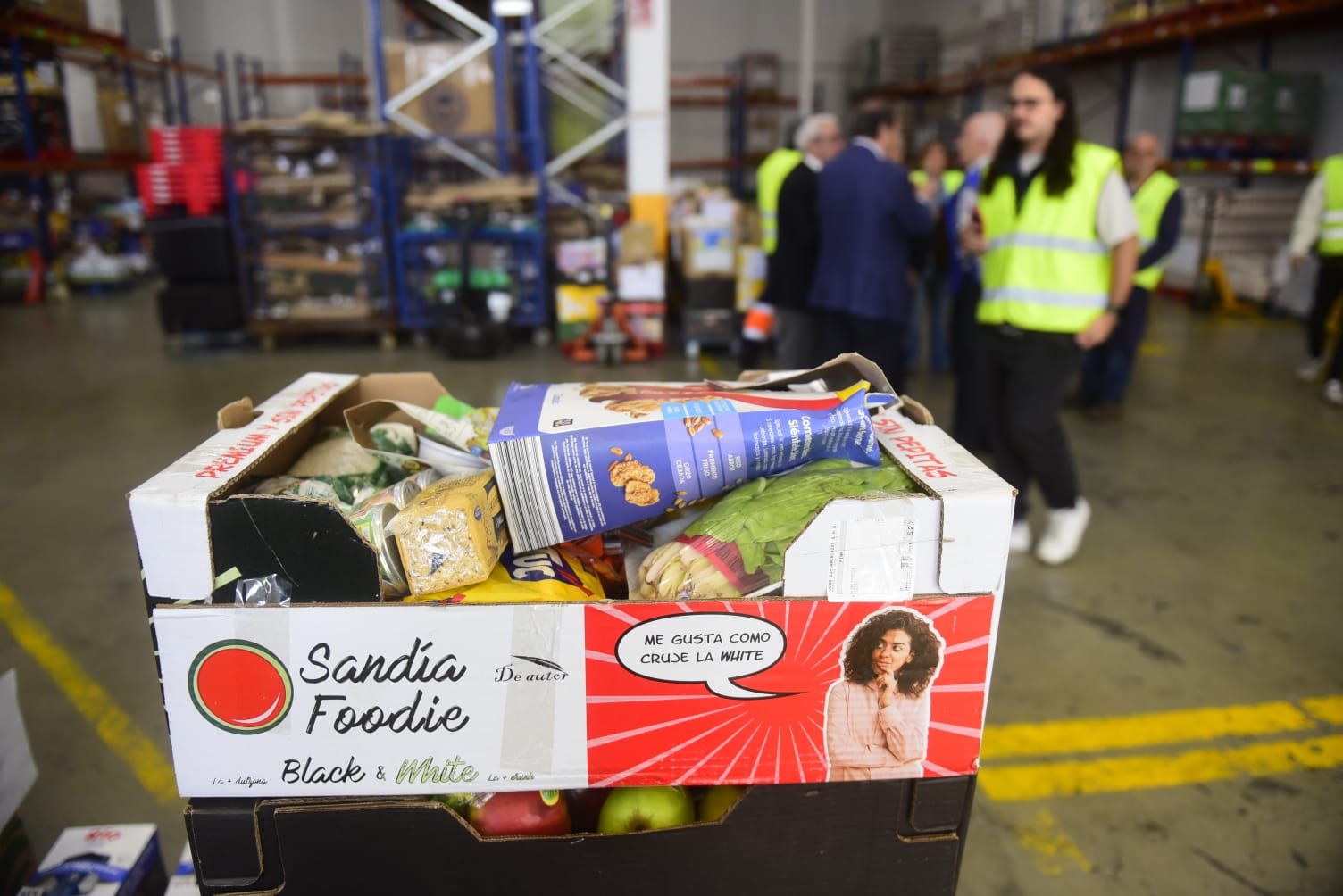 Gayoso apadrina la Gran Recogida del Banco de Alimentos, que busca 2.800 voluntarios