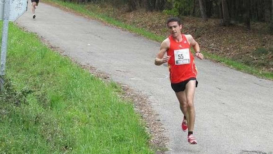 Cristóbal Dafonte, en una carrera anterior.