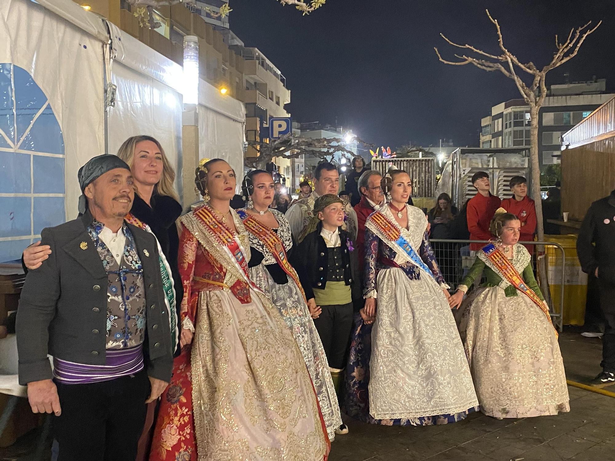 Galería I Fallas Benicarló: 'Cremà' del monumento de Els Cremats.