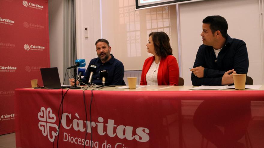 Dues de cada deu persones que passen pels programes d&#039;inserció i formació de Càritas Girona troben feina