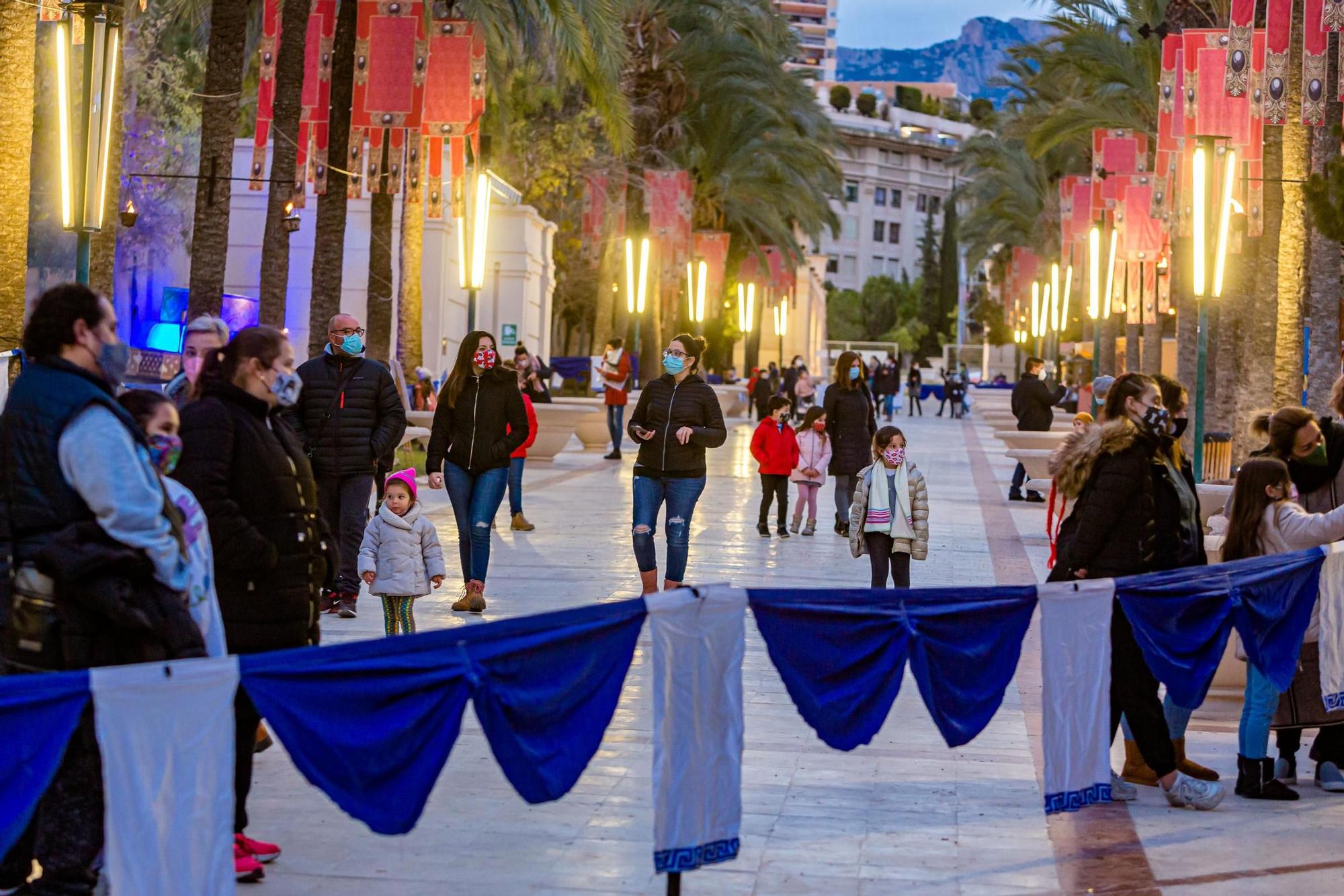 Así es el campamento de los Reyes Magos en Benidorm