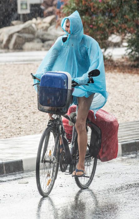 Lluvia en Alicante