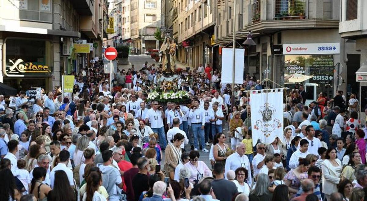 La imagen, antes de llegar al puerto. | RAFA VÁZQUEZ