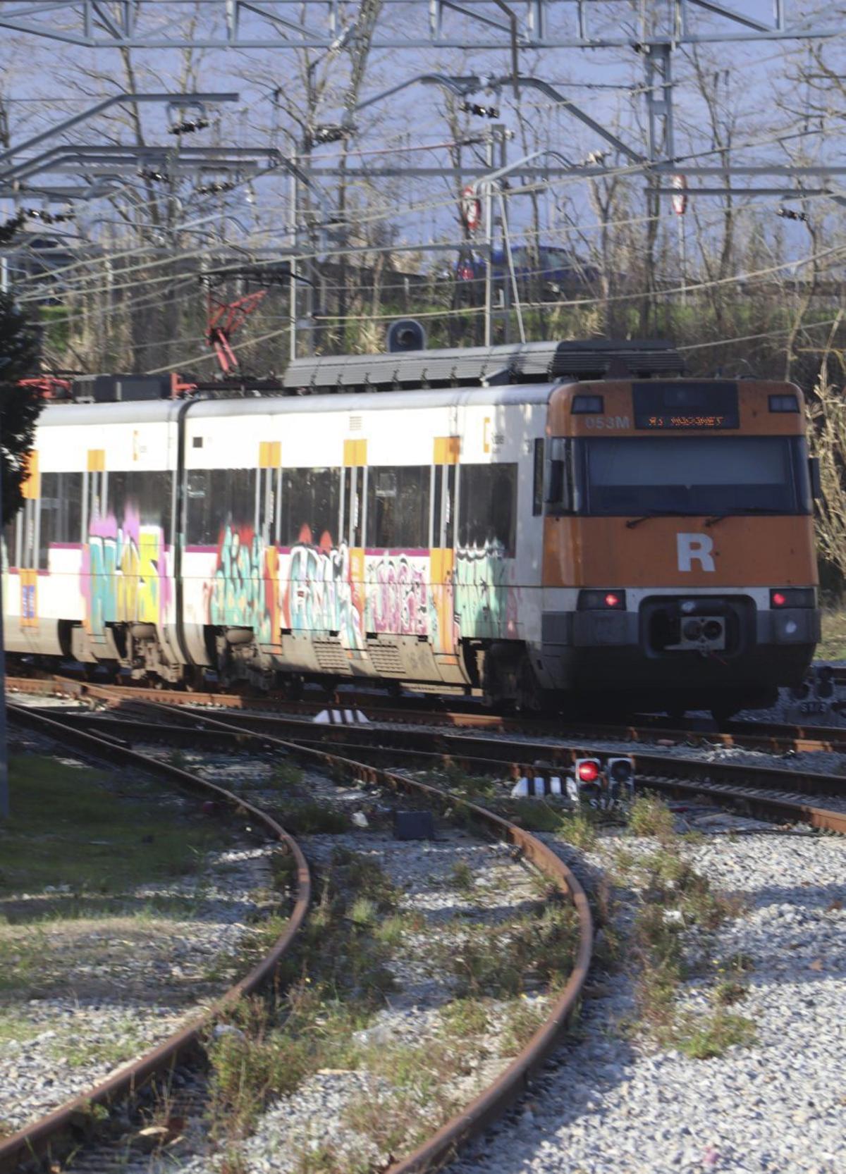 Rodalies limitarà la velocitat dels trens pel temporal