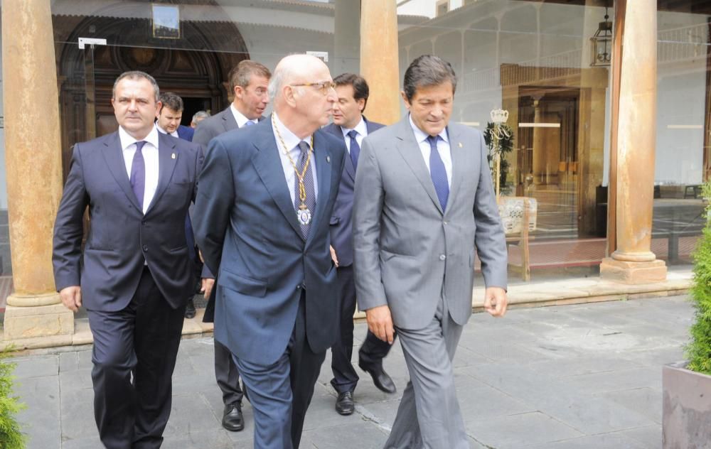 Homenaje de la Real Academia de Ingeniería a los asturianos Luis Adaro y Jerónimo Ibrán