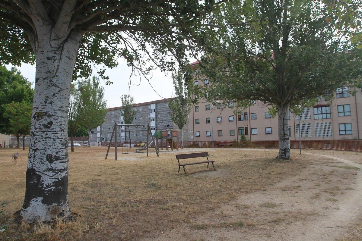 Estado actual del parque de Covadonga.