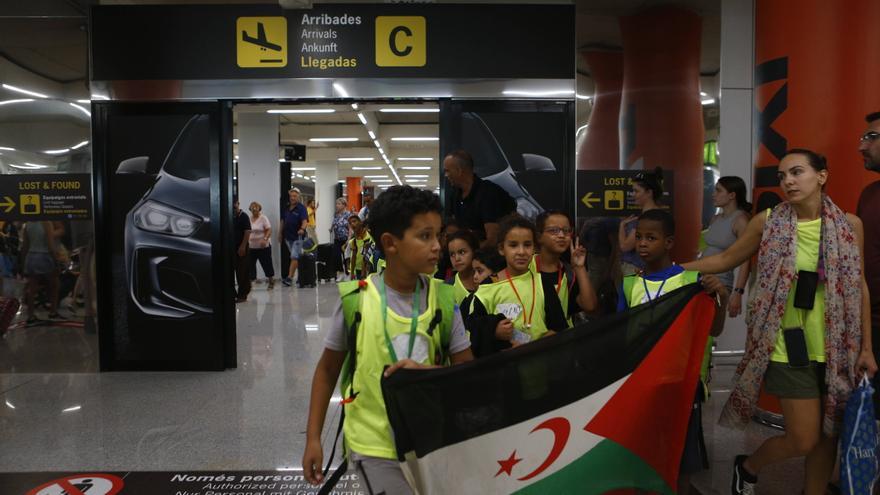 Llegan 27 niños saharauis a Mallorca para pasar las vacaciones