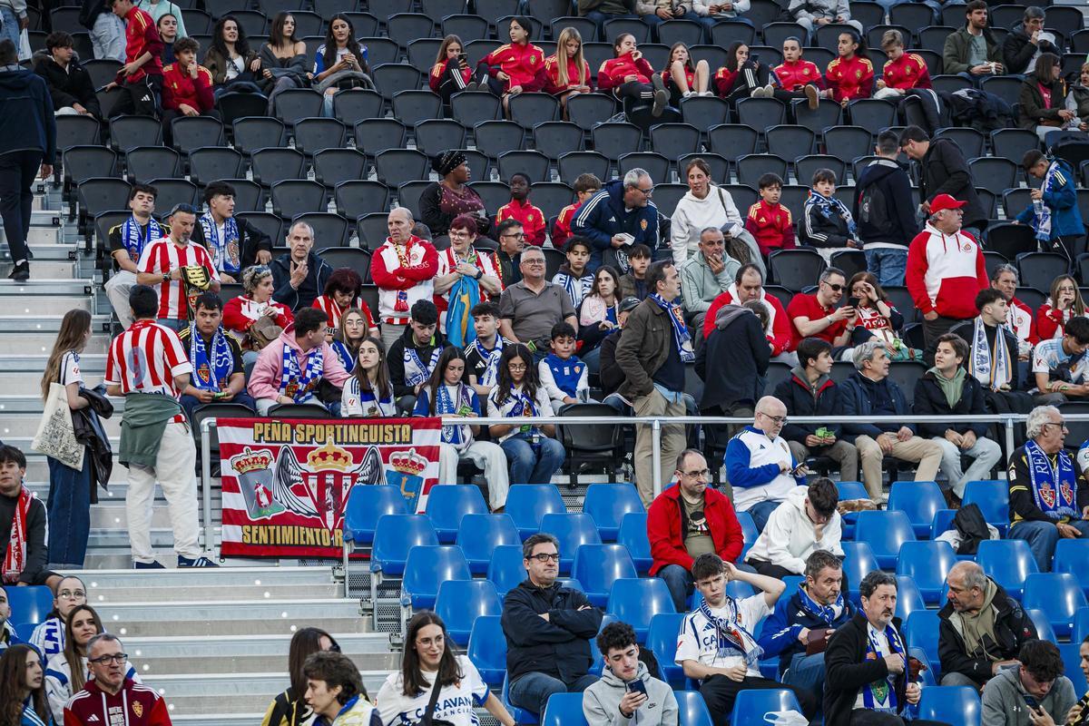 Así fue el partido entre el Sporting y el Zaragoza