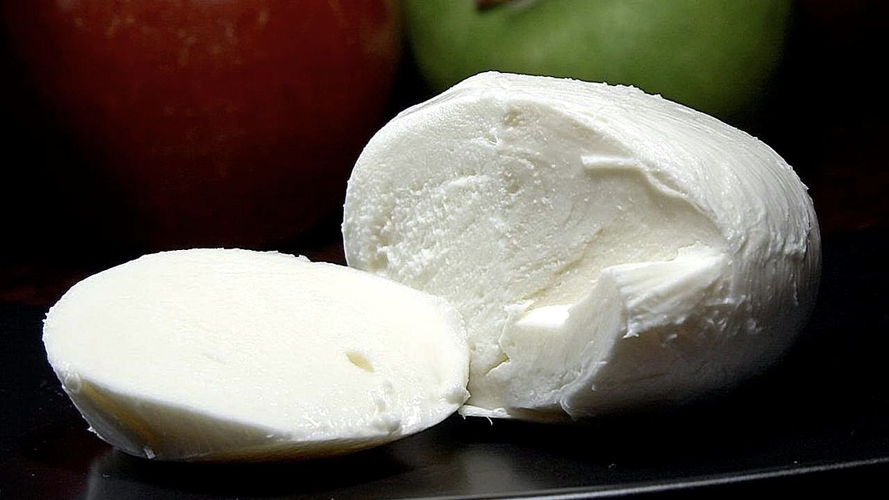 El queso 'fior di latte', perfecto para la pizza.