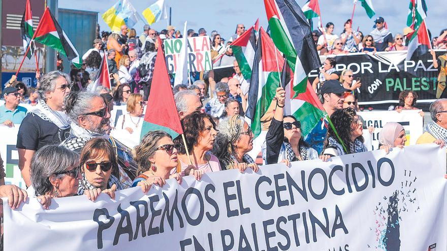 Plataforma Canarias por Palestina: un trabajo ingente en favor de la población de Gaza