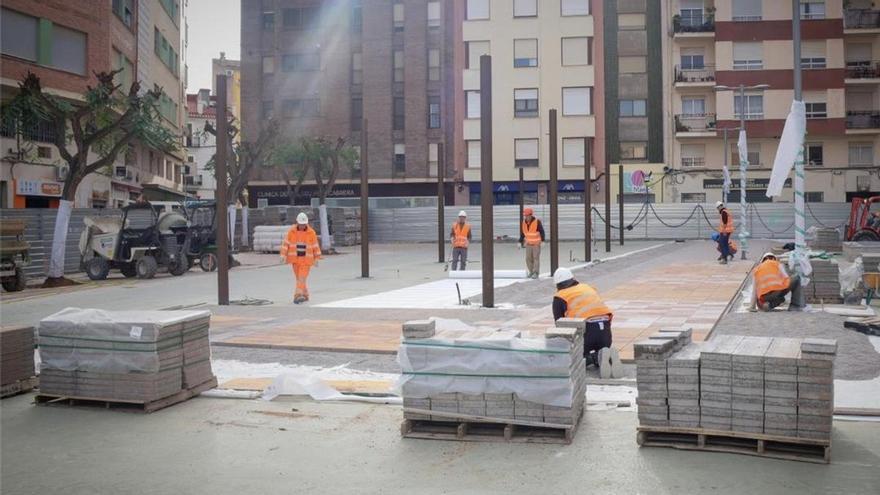 Vídeo: Obras de remodelación de la plaza España en Onda