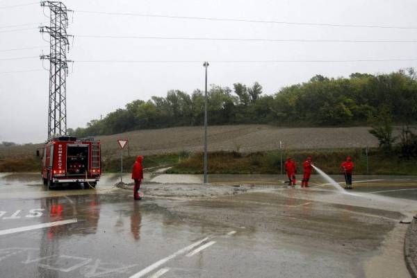 Fotogalería: Lluvias torrenciales en Aragón