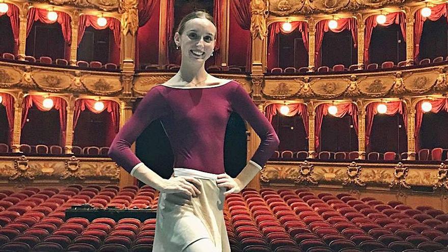 María Galipienso, antes de un ensayo en la ópera de Niza.  | INFORMACIÓN