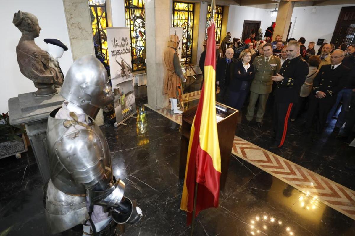 Exposición de uniformes militares