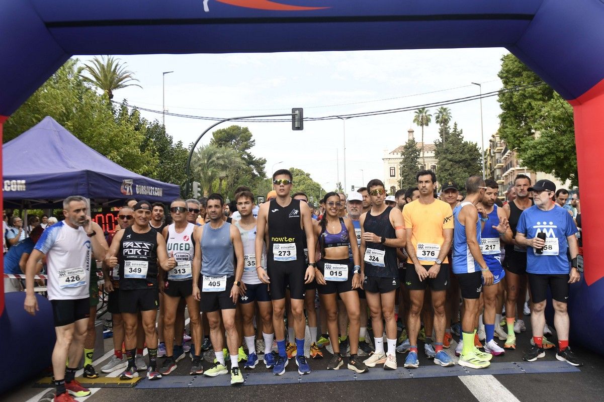 La carrera y marcha Solidaria Asteamur, en imágenes