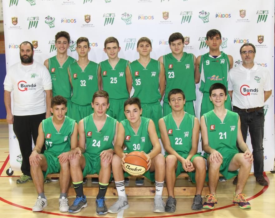 El teu equip. ASFE, Paidos i Escola de Bàsquet San