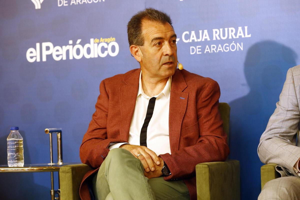 Carmelo Pérez, presidente de la Comarca Campo de Belchite.