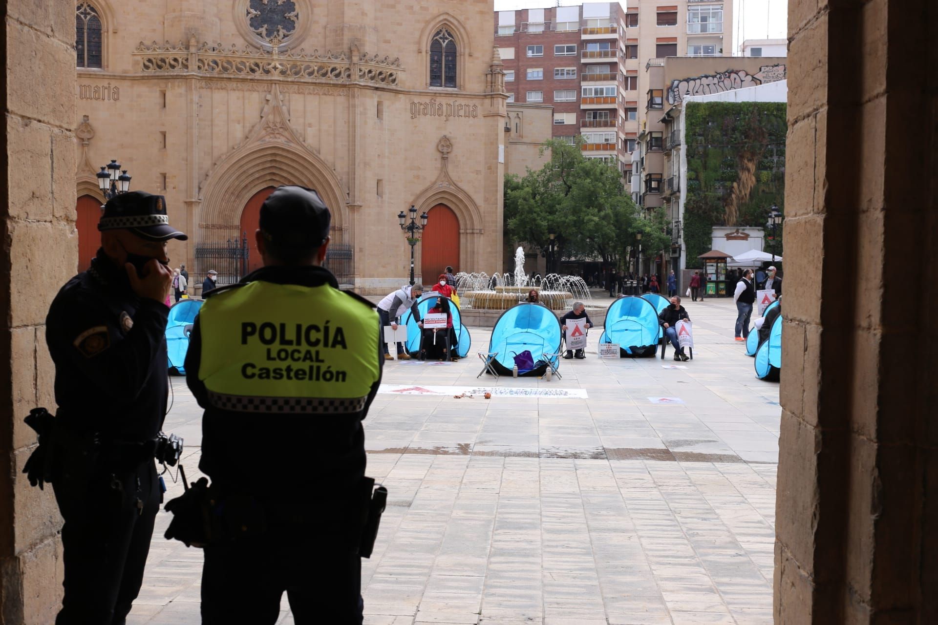 Acampada del ocio de Castelló