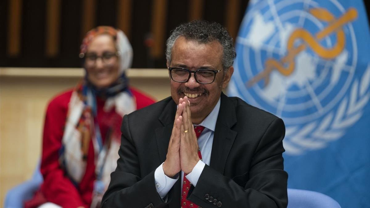 El director general de la OMS, Tedros Adhanom Ghebreyesus