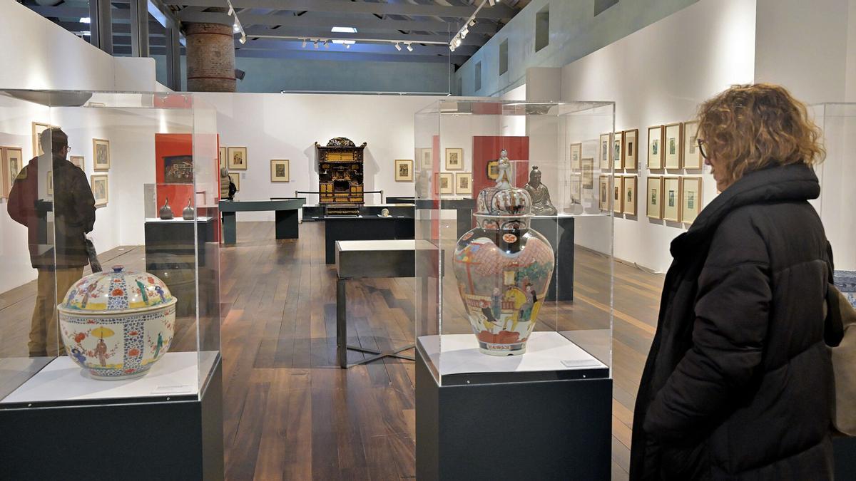 Exposición de arte xaponesa no Museo do Mar