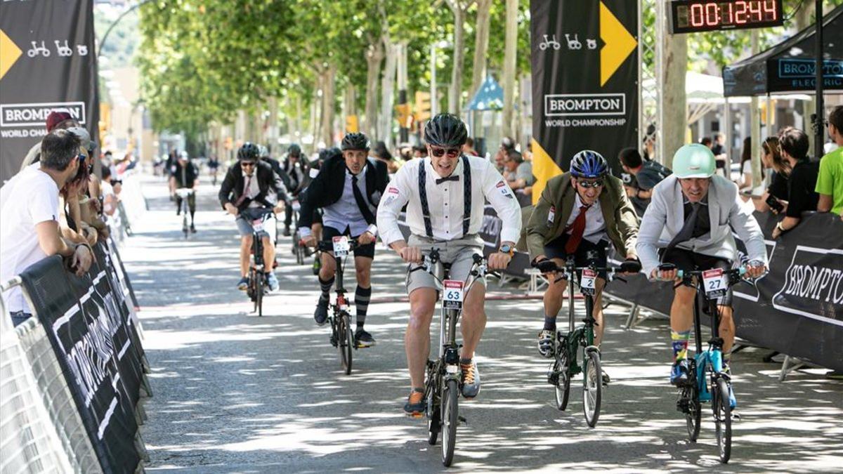 Girona ha acogido las pruebas del Campeonato del Mundo de Brompton