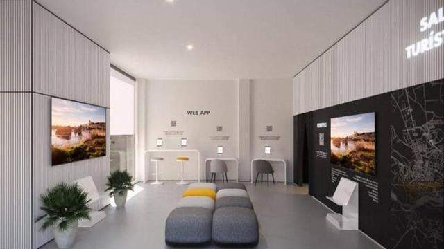 Recreación de la nueva Sala Turística con la que contará el Centro de Interpretación Ciudades Medievales de Zamora.