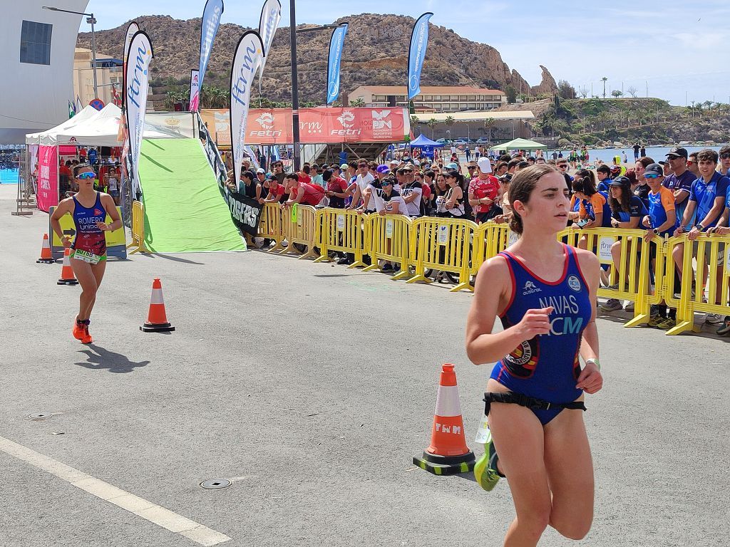 Campeonato de España de Triatlón de relevos en Águilas