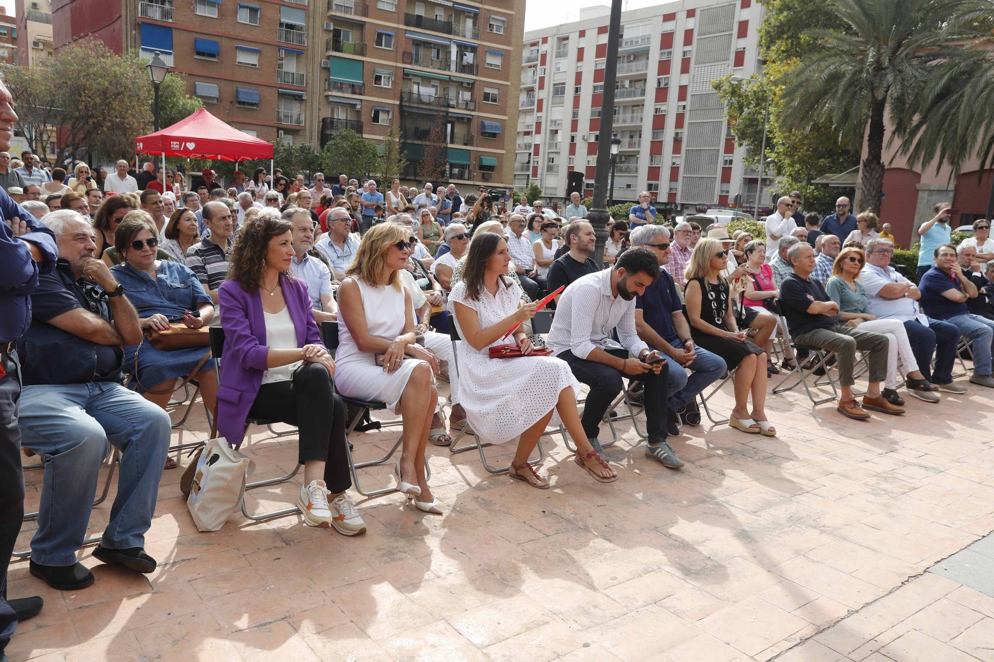 Presentación de la candidatura de Sandra Gómez a las primarias del PSPV