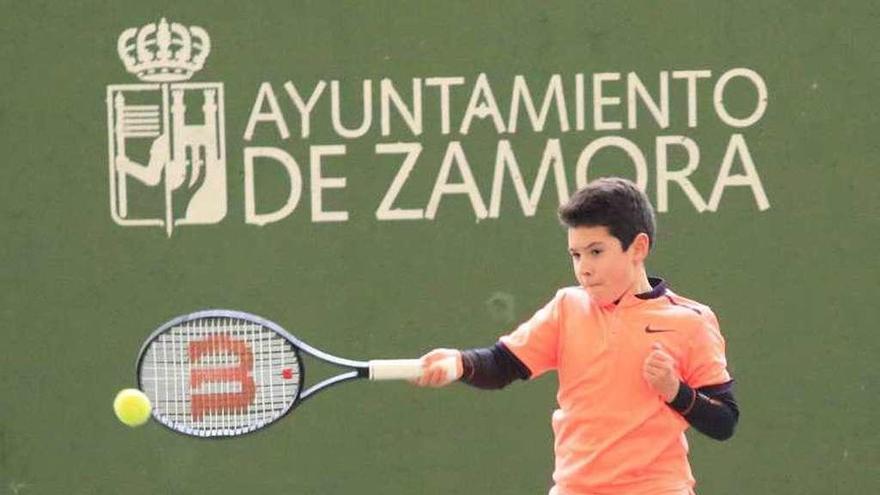 El zamorano Hugo González, en plena acción.