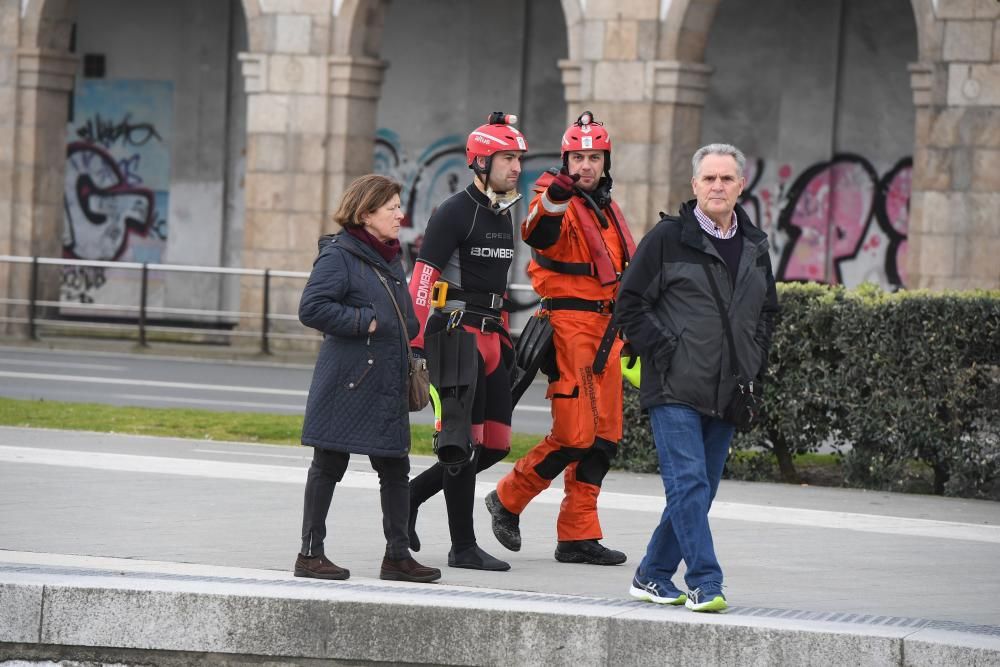 Tercer día de rescate de la joven desaparecida