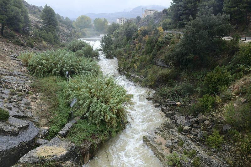 La gota fría en Teruel